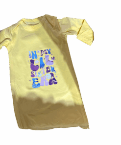 Lil Sister Era - newborn knotted gown - 0-6 month