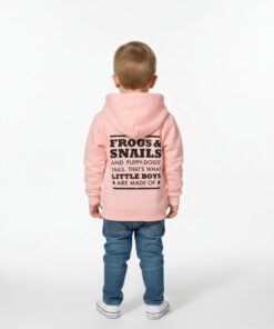 Little Boys' Classic Hoodie (Back View)