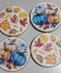 Collection of Autumnal Coasters