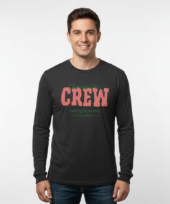 Christmas Crew" Long-Sleeve Shirt